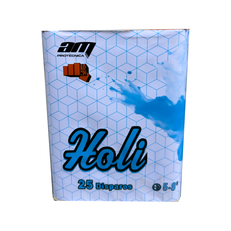 Bateria Fumos Azul – 25 Disparos